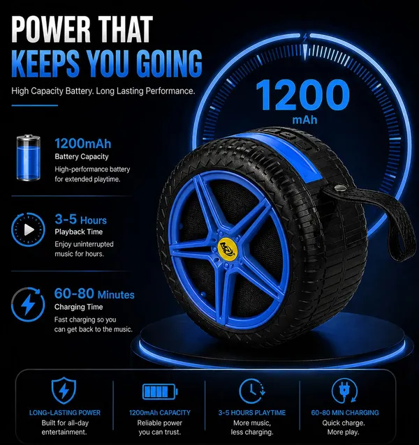 Tyre_Design_Bluetooth_Speaker_With_Mobile_Stand