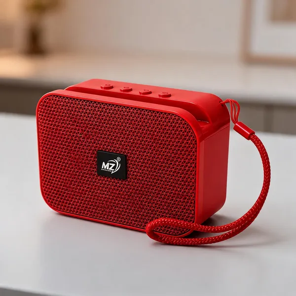 Mz_Red_Compact_5W_Tws_Bluetooth_Speaker