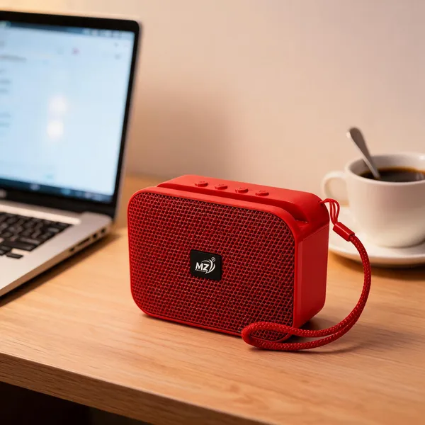 Mz_Red_Compact_5W_Tws_Bluetooth_Speaker