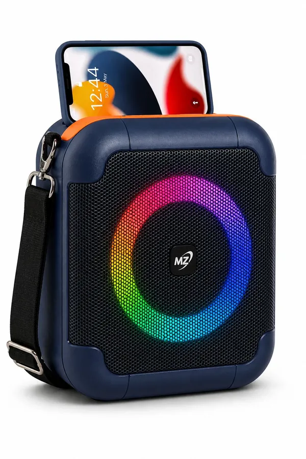 Mz_Portable_Bluetooth_Party_Speaker_With_Led_Lights_And_Mics