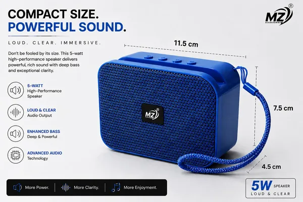 Mz_Blue_Compact_5W_Bluetooth_Speaker