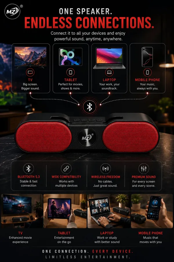 Mz_Dual_Speaker_Bluetooth_5.3_Speaker_With_Mobile_Stand