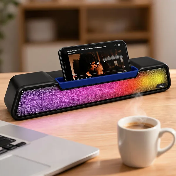 Rgb_Led_Bluetooth_Soundbar_Speaker_With_Phone_Stand