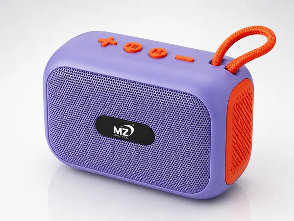 Mz_Purple_Orange_Portable_Bluetooth_Speaker