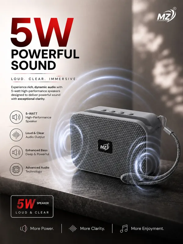 Mz_Compact_5W_Bluetooth_Speaker_With_Tws_Pairing