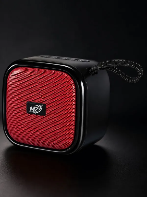 Mz_Red_Compact_Portable_Bluetooth_Speaker