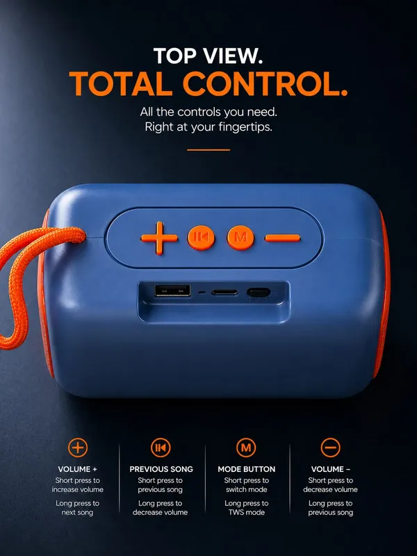 Blue_Portable_Bluetooth_Speaker_With_Tws_Mode
