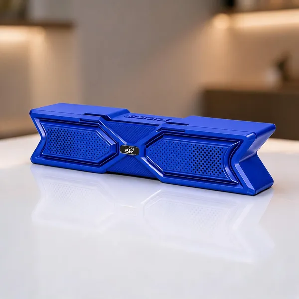 Blue_Portable_Bluetooth_Soundbar_Speaker_With_Deep_Bass