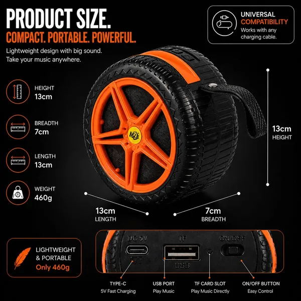 Tyre_Design_Portable_Wireless_Bluetooth_Speaker