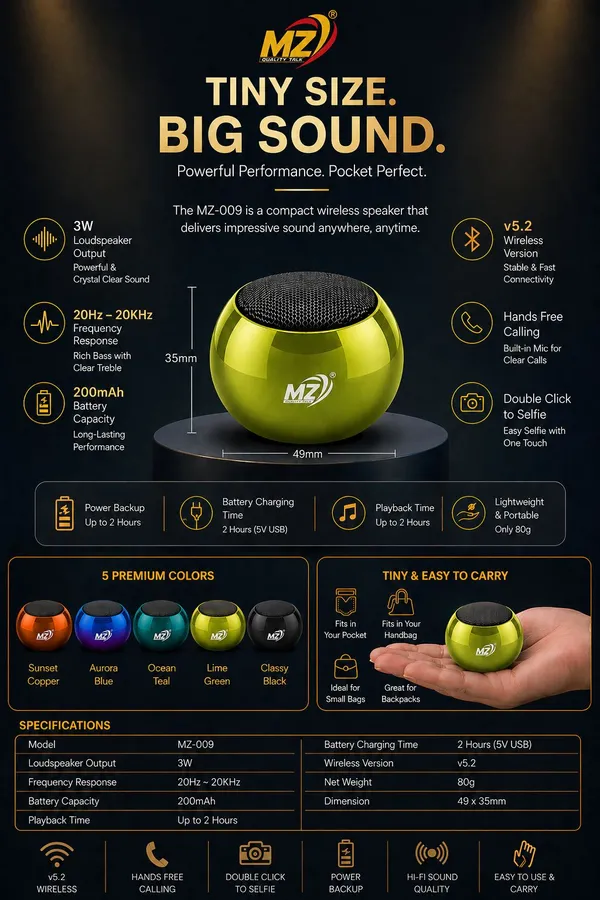 Mz_Mini_Wireless_Bluetooth_Portable_Speaker