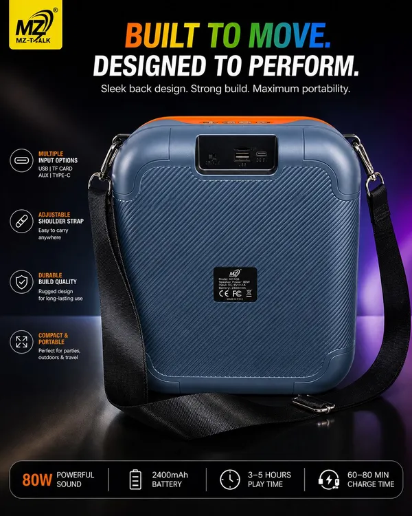 Mz-Talk_Mz-M56_80W_Rgb_Karaoke_Speaker_With_2_Wireless_Mics