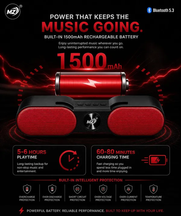 Mz_Dual_Speaker_Bluetooth_5.3_Speaker_With_Mobile_Stand
