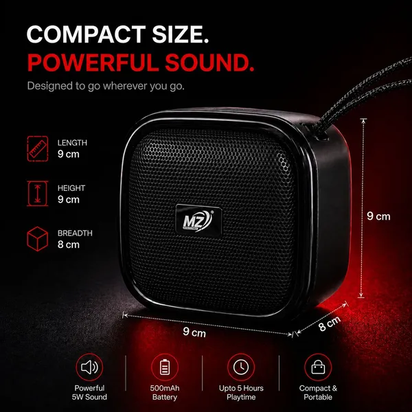 Mz_Compact_Portable_Bluetooth_Speaker_With_Carry_Strap