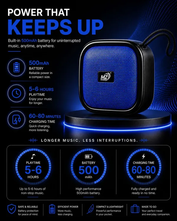 Mz_Blue_Compact_Portable_Bluetooth_Speaker