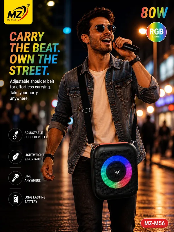 Mz-M56_80W_Portable_Bluetooth_Party_Speaker_With_Rgb_Lights