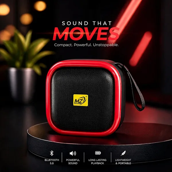 Mz_Compact_Bluetooth_5.0_Portable_Speaker