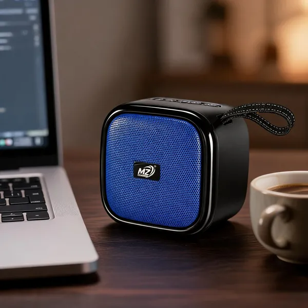 Mz_Blue_Compact_Portable_Bluetooth_Speaker