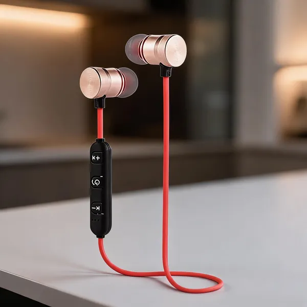 Mz_Gold_Magnet_Wireless_Bluetooth_Headphones_Headset_With_Mic_And_Sound_Button_Earphone