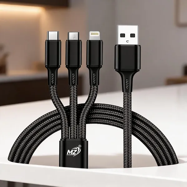 3_In_1_Cable_1_2_M_1121_Compatible_With_Android_Ios_Black_One_Cable