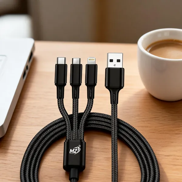 3_In_1_Cable_1_2_M_1121_Compatible_With_Android_Ios_Black_One_Cable