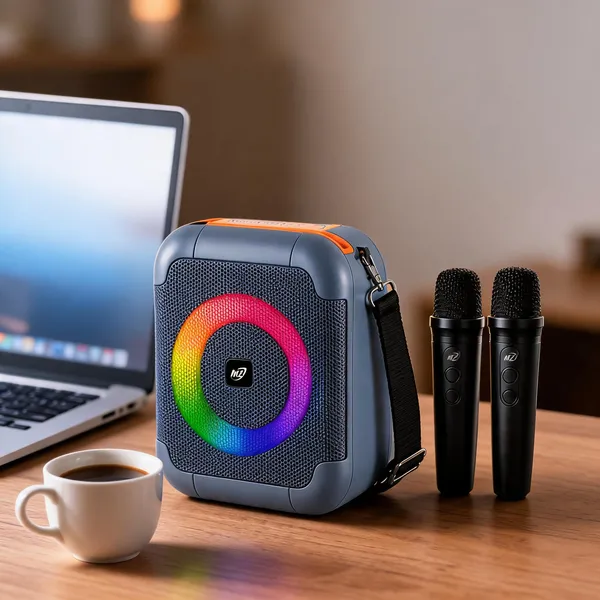 Mz-Talk_Mz-M56_80W_Rgb_Karaoke_Speaker_With_2_Wireless_Mics