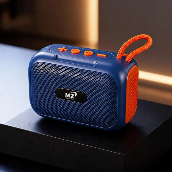 Mz_Blue_Portable_Bluetooth_Speaker_With_Carry_Strap