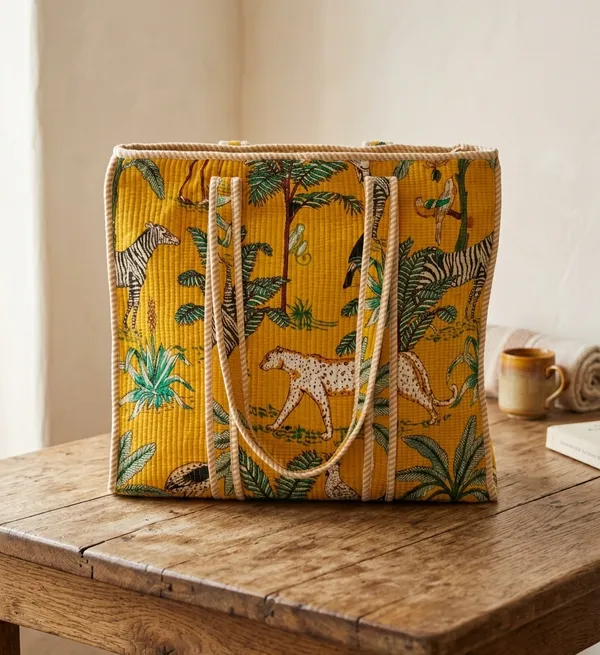 Yellow_Cotton_Tote_Bags_Kantha_Pattern_For_Women_18x18_inch