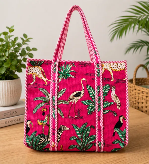 Pink_Cotton_Tote_Bags_Kantha_Pattern_For_Women