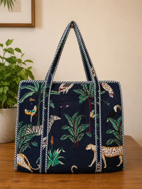 Navy_Blue_Cotton_Tote_Bags_Kantha_Pattern_For_Women_18x18_inch
