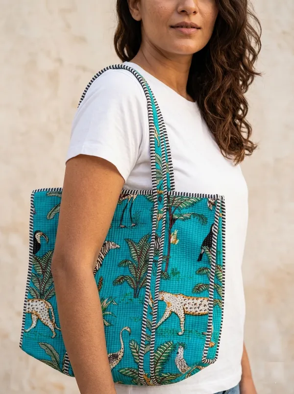 Blue_Cotton_Tote_Bags_Kantha_Pattern_For_Women