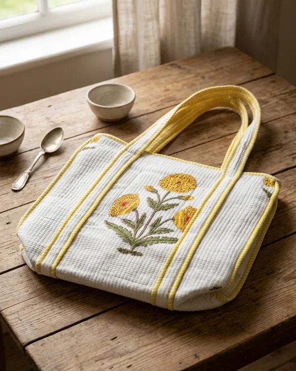 Jaipuri_hand_Block_Print_Women_Tote_Bags_Kantha_Pattern_Size_16x16_Inch