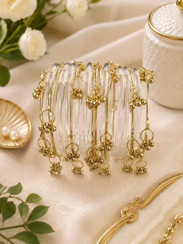 Transparent_Jelly_Bangles_with_Golden_Charms_for_Women