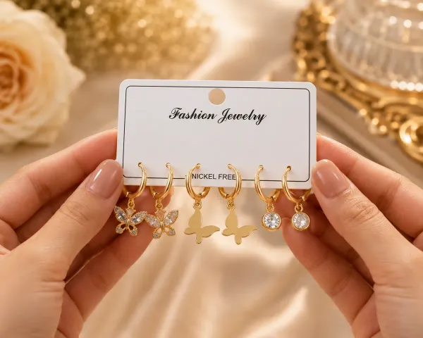 Gold_Metal_Crystal_Stud_Earrings_Set_Of_3_For_Women