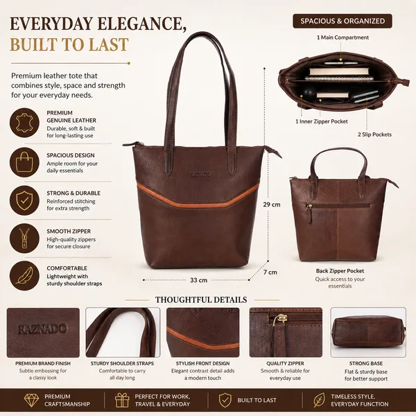 Brown_Leather_Shoulder_Carryall/Tote_Bag_for_Women