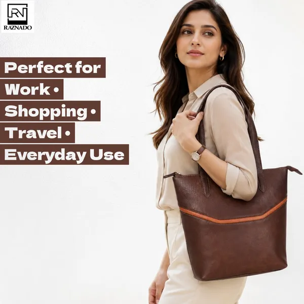 Brown_Leather_Shoulder_Carryall/Tote_Bag_for_Women