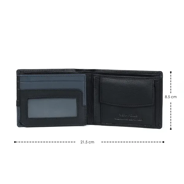 RAZNADO_Genuine_Leather_Wallet_for_Men_|_Slim_&_Stylish_Bi-Fold_Wallet_|_Multiple_Card_Slots,_ID_Window,_Currency_Compartment_&_Coin_Pocket_|_Premium_Gift_Box