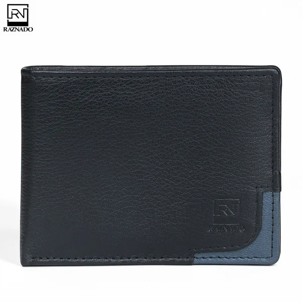 RAZNADO_Genuine_Leather_Wallet_for_Men_|_Slim_&_Stylish_Bi-Fold_Wallet_|_Multiple_Card_Slots,_ID_Window,_Currency_Compartment_&_Coin_Pocket_|_Premium_Gift_Box