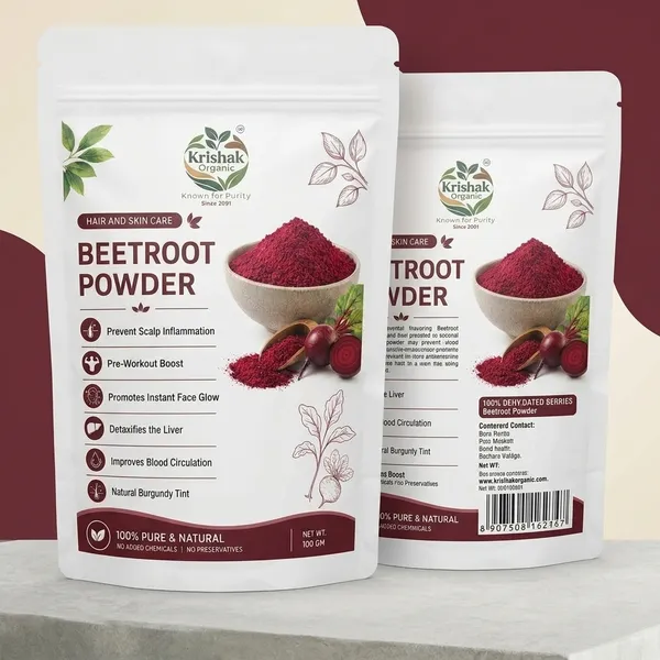 Krishak_Organic_Dehydrated_Betroot_Powder_Pack_Of_2