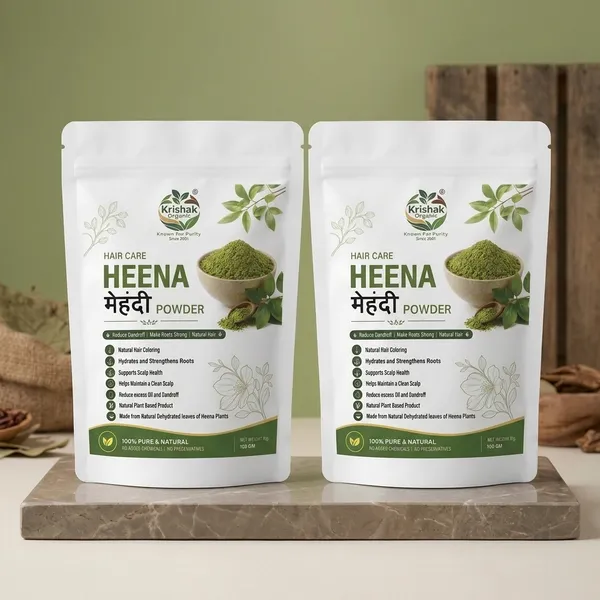 Krishak_Organic_Heena_Powder_Hair_Care_Pack_Of_2