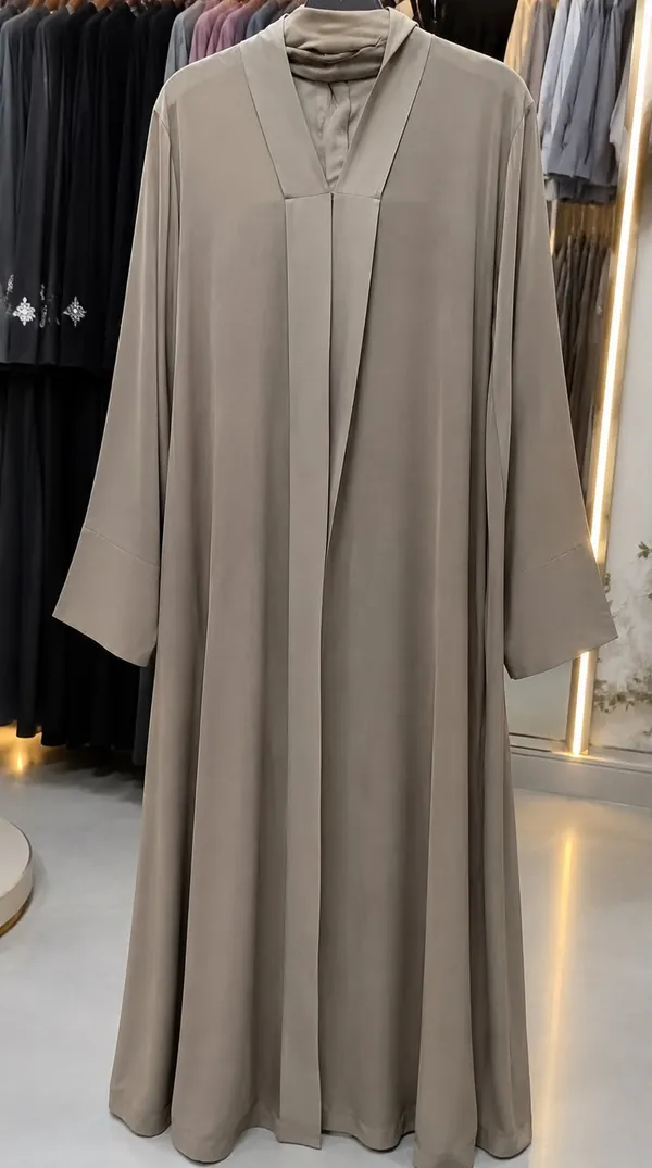 Classic_Beige_Colour_Matching_Hijab_For_Woman