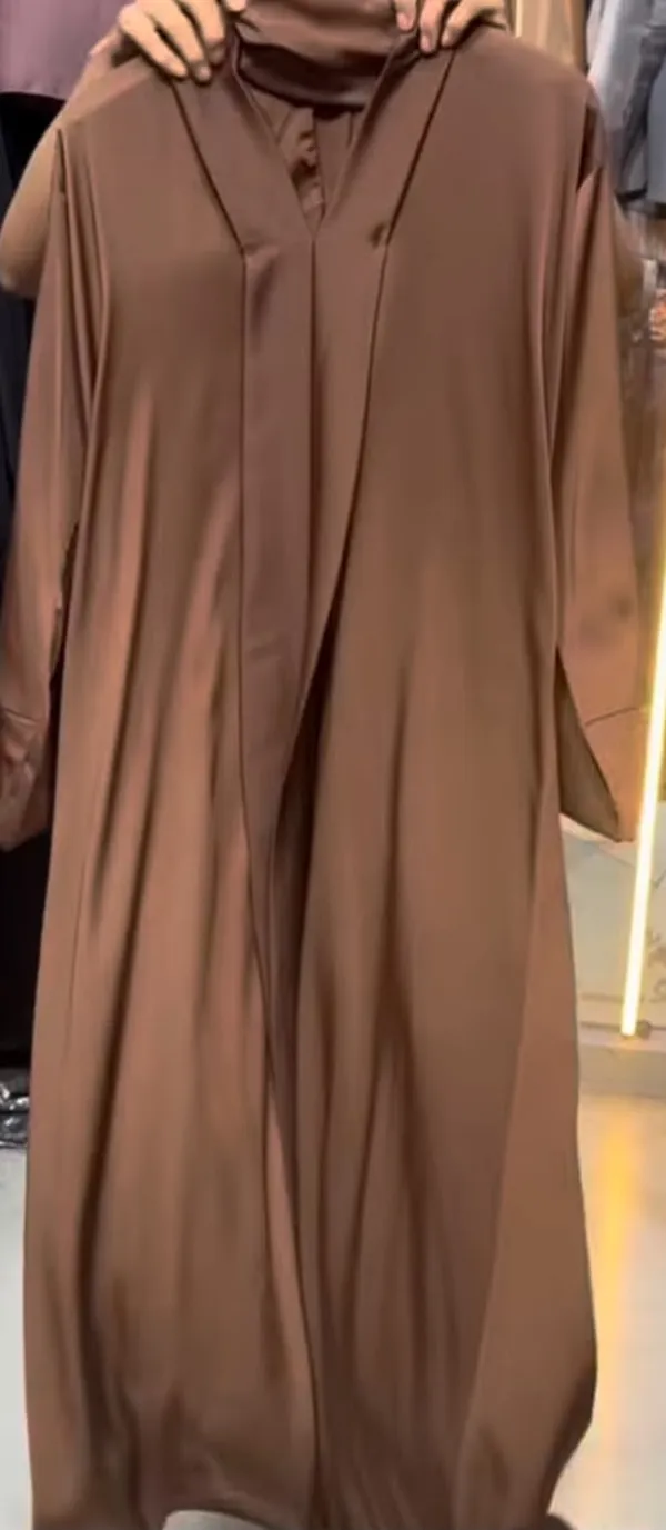 Classic_Coco_Brown_Kimono_Matching_Hijab
