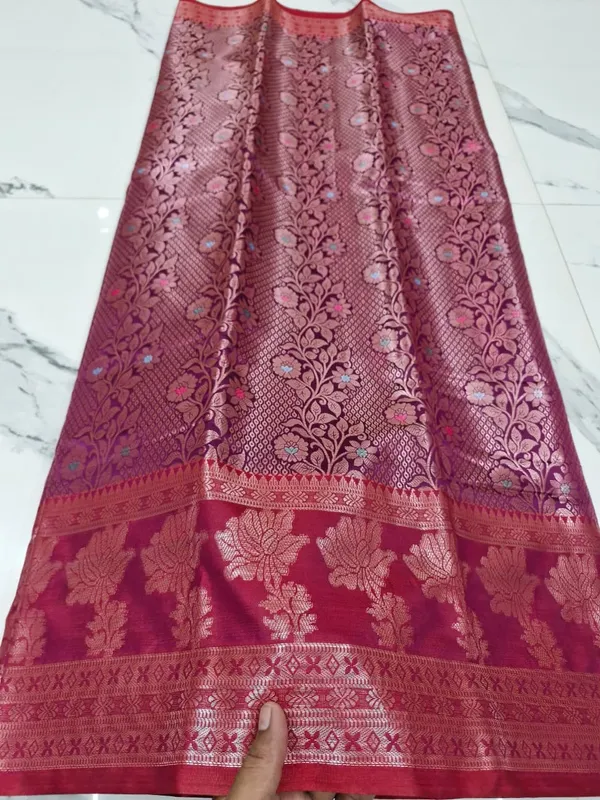 Kanchivaram_Meenakari_Silk_Zari_Woven_Banarasi_Saree_For_Women