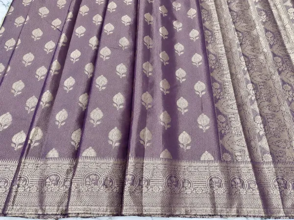 Purple_Tissue_Silk_Woven_Floral_Motif_Saree_For_Women