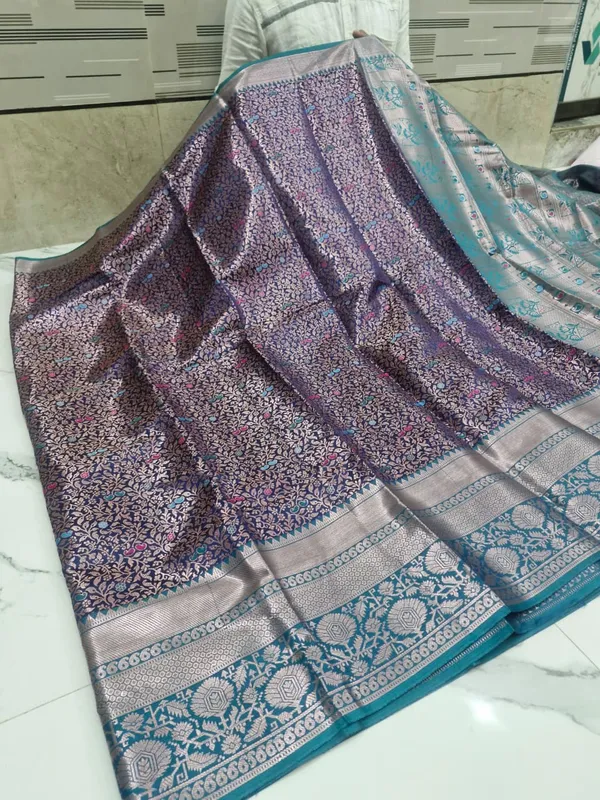 Purple_Karishma_Silk_Floral_Woven_Saree_For_Women
