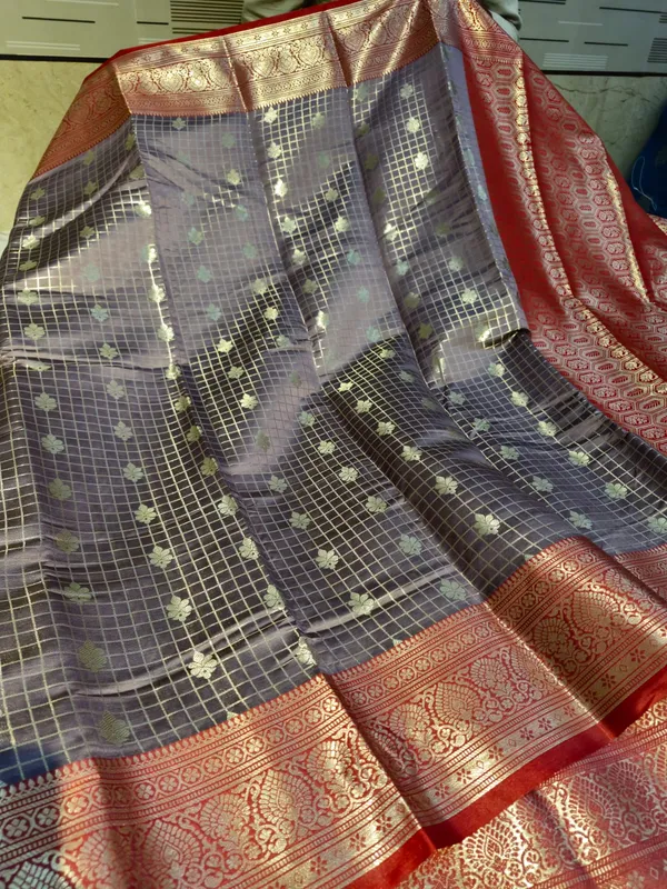 Purple_And_Red_Karishma_Silk_Woven_Saree_For_Women