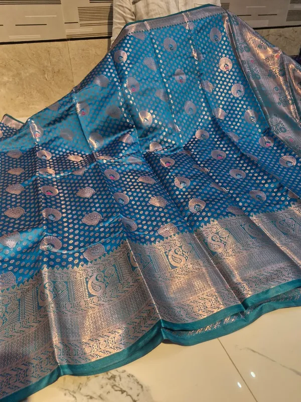 Blue_Karishma_Silk_Woven_Printed_Saree_For_Women