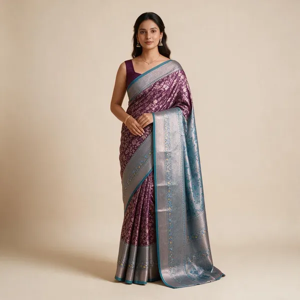 Purple_Karishma_Silk_Floral_Zari_Woven_Saree_For_Women