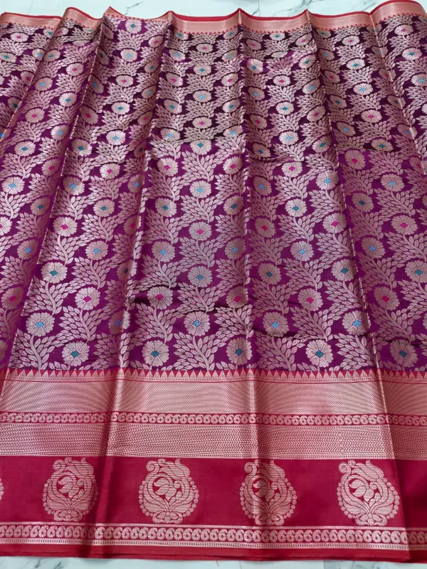 Kanjivaram_Meenakari_Jamla_Silk_Zari_Woven_Floral_Banarasi_Saree_For_Women