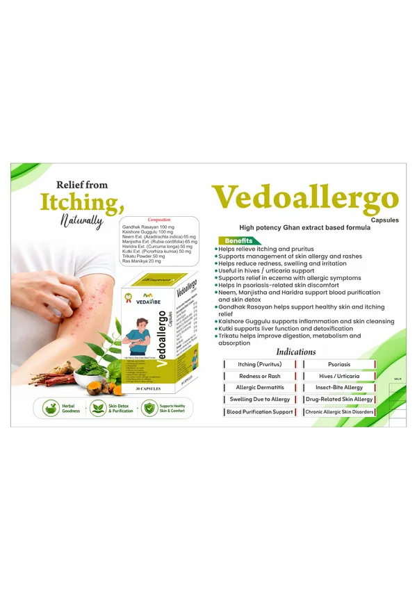 Vedaoallergo_Skin_Allergy_Relief_for_Itching_(Pruritus),_Psoriasis,_Redness_or_Rash,_Hives_/_Urticaria,_Allergic_Dermatitis,_Insect-Bite_Allergy,_Swelling_Due_to_Allergy,_Drug-Related_Skin_Allergy,_Blood_Purification_Support,_Chronic_Allergic_Skin_Disorders