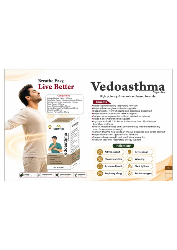 VEDOASTHMA_RESPIRATORY_SUPPORT_CAPSULES_for_Fatty_liver,_Hepatitis_support,_Jaundice_support,_Liver_cirrhosis_support,_Weak_digestion,_Slow_metabolism,_Liver_weakness,_Loss_of_appetite_/_anorexia,_Liver_detox_support